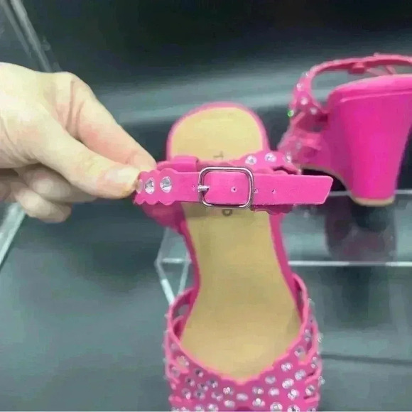 Torrid jeweled wedge heels women’s size 9WW - Picture 5 of 7